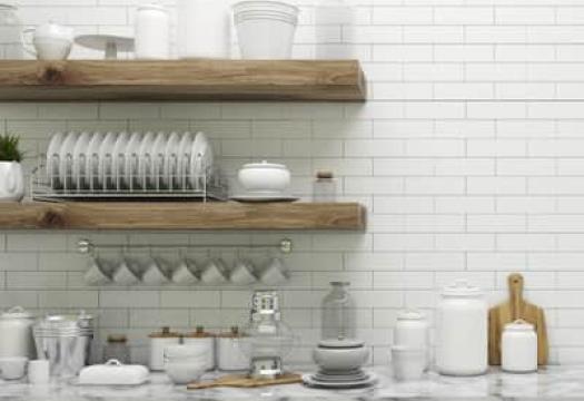 open shelving